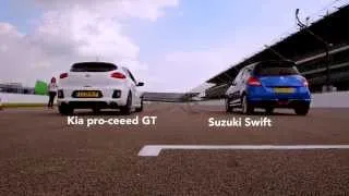 Kia Pro ceed GT vs Suzuki Swift