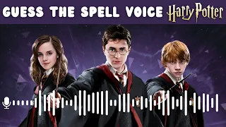 Guess the spells voice HARRY POTTER  movie