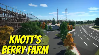 Theme Park Recreation - Knott's Berry Farm (Planet Coaster)