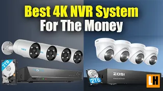 Best Budget 4K Security Camera NVR System Comparison - Zosi vs Reolink