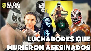 Luchadores que murieron asesinados, 9 de ellos eran mexicanos