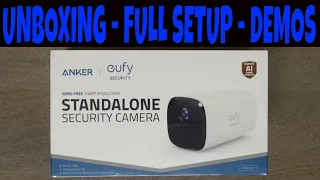 EUFY Security SOLO CAM E20 - Wirelsss Outdoor Camera | Unboxing FULL SETUP & Video Footage + Nest