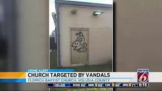 Church vandalized in Volusia County