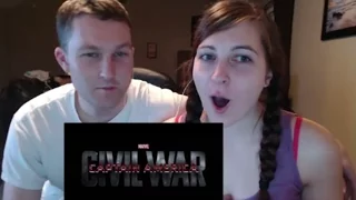 Captain America: Civil War Trailer 2016 - REACTION!