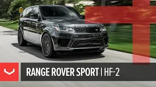 Vossen Hybrid Forged HF-2 Wheel | Range Rover Sport | Tinted Matte Gunmetal