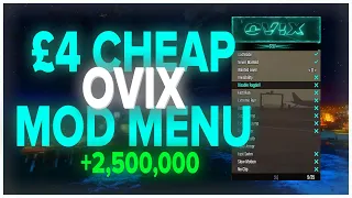 [£4] OVIX Mod Menu | GTA V CRAZY! | KRISPYMODS.COM