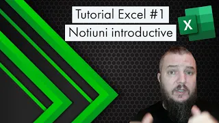 Tutorial Excel #1|Notiuni introductive Excel