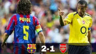 The Henry vs Ronaldinho Champions League final