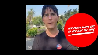 Tom Cruise feels the need, the need to VOTE! 🗳 (Deepfake)