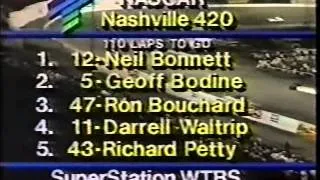 1984 NASCAR Winston Cup Coors 420 @ Nashville Fairgrounds Speedway (Full Race)