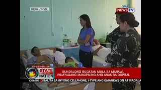 SONA: Sundalong sugatan mula sa Marawi, pinayagang makapiling ang anak sa ospital