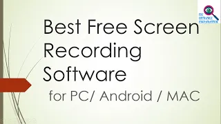 [Nepali] Best free Screen Recorder Software | Windows (PC)/ Android / Mac | IOE Entrance Preparation