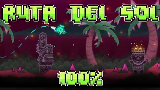 Ruta Del Sol 100% (Easy Demon) Hecho Por TropxxP1 || Geometry Dash