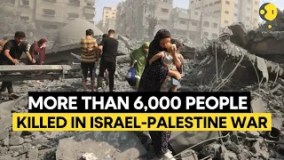 More than 6,100 people killed in escalating Palestine-Israel conflict | WION Originals