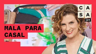 Como organizar MALA DE VIAGEM para CASAL | Dica de Organização | Micaela Góes