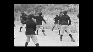 1897 French Martial Art (Savate) 4 Faces Drill (Kata) - Villefranche-sur-Mer  France