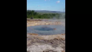 Le geyser le plus impressionnant d'Islande