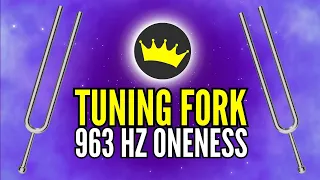 963 Hz Tuning Fork for Crown Chakra Enlightenment