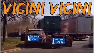 BAD DRIVERS OF ITALY dashcam compilation 04.22 - VICINI VICINI