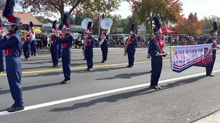 PGHS band at Veterans Day parade 2022