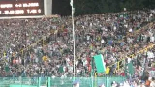 Karpaty-Galatasaray. Banderstadt Ultras. Amateur video.