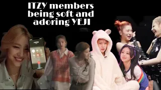 ITZY members being soft and adoring their LEADER yeji for almost 7 minutes