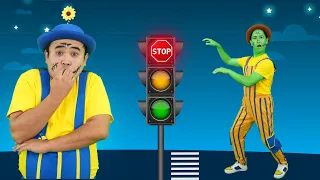 Traffic Lights Halloween Song + More Nursery Rhymes | Tigi Boo Kids Songs