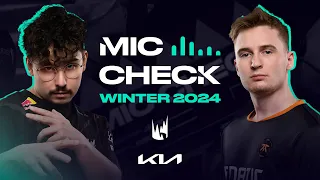 New Arena! | Kia Mic Check | 2024 LEC Winter Week 1