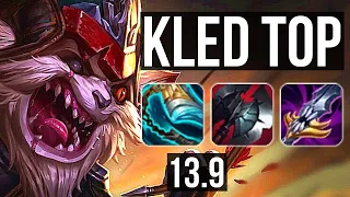 KLED vs VOLI (TOP) | 12/1/6, Legendary, 900K mastery | KR Diamond | 13.9