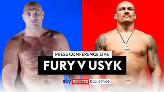 Tyson Fury v Oleksandr Usyk ⚖️ | Live Press Conference