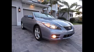 2007 Toyota Camry Solara SLE Convertible for sale by Auto Europa Naples