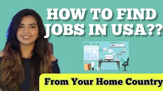 How to get a job in USA?? Jobs for Indians in USA!!