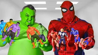 Team Hulk Toys VS Superheroes Toys