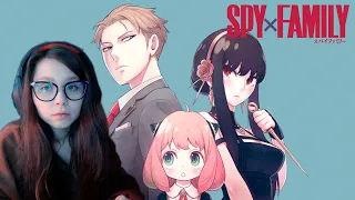 РЕАКЦИЯ НА SPY x FAMILY OP/Opening / Семья Шпиона