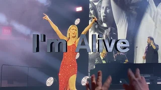 Celine Dion Courage World Tour Columbus Ohio  I'm Alive