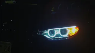 BMW F32 POV NIGHTDRIVE