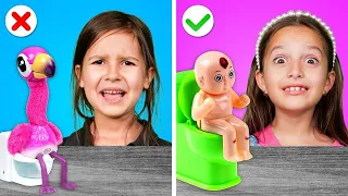 Mãe Rica VS Mãe Pobre! *Truques Incríveis DIY Vs Acessórios Geniais* por Gotcha! Viral