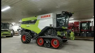 Combine walkthrough of Claas 8600!