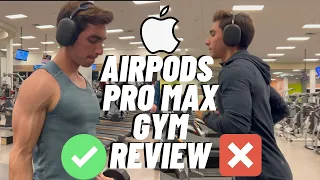 Are the AIRPODS PRO MAX good for GYM use?
