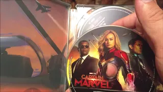 Captain Marvel 4K SteelBook Unboxing