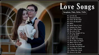 Top 100 Instrumental Love Songs Collection | Saxophone Piano Guitar Violin Love Songs Instrumental
