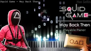🎶 Squid Game OST - Way Back Then Piano | HARD!! | Piano Tutorial