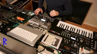 Rufes Live - Magic Bass Line # Classic Techno Set with Elektron machines & Roland TB-03