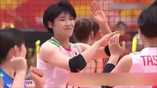 【女子バレー】若きエース黒後選手・古賀選手大活躍‼ドイツにストレート勝ち‼【スーパープレイ】World Championship【volleyball】