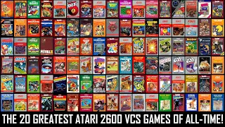 The 20 Greatest Atari 2600 VCS Games of All-Time!