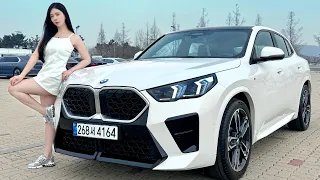 BMW X2 최초 공개합니다!!! 실물 도랐습니다. GV70 가격에 이 차를 살 수 있다면, 당신의 선택은..?