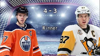 McDavid vs Crosby