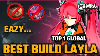 LAYLA NGAMUK!! INI DIA 1 HIT BUILD LAYLA TERSAKIT 2024