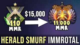 Herald buys $15,000 11k MMR account from GPK — SMURF in TOP Rank