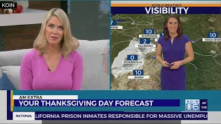 Weather forecast: Dry stretch through Thanksgiving!